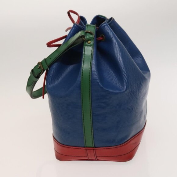 LOUIS VUITTON Epi Toriko Color Noe Bag Red Blue Green M44084 LV Auth 11 - Picture 13 of 16